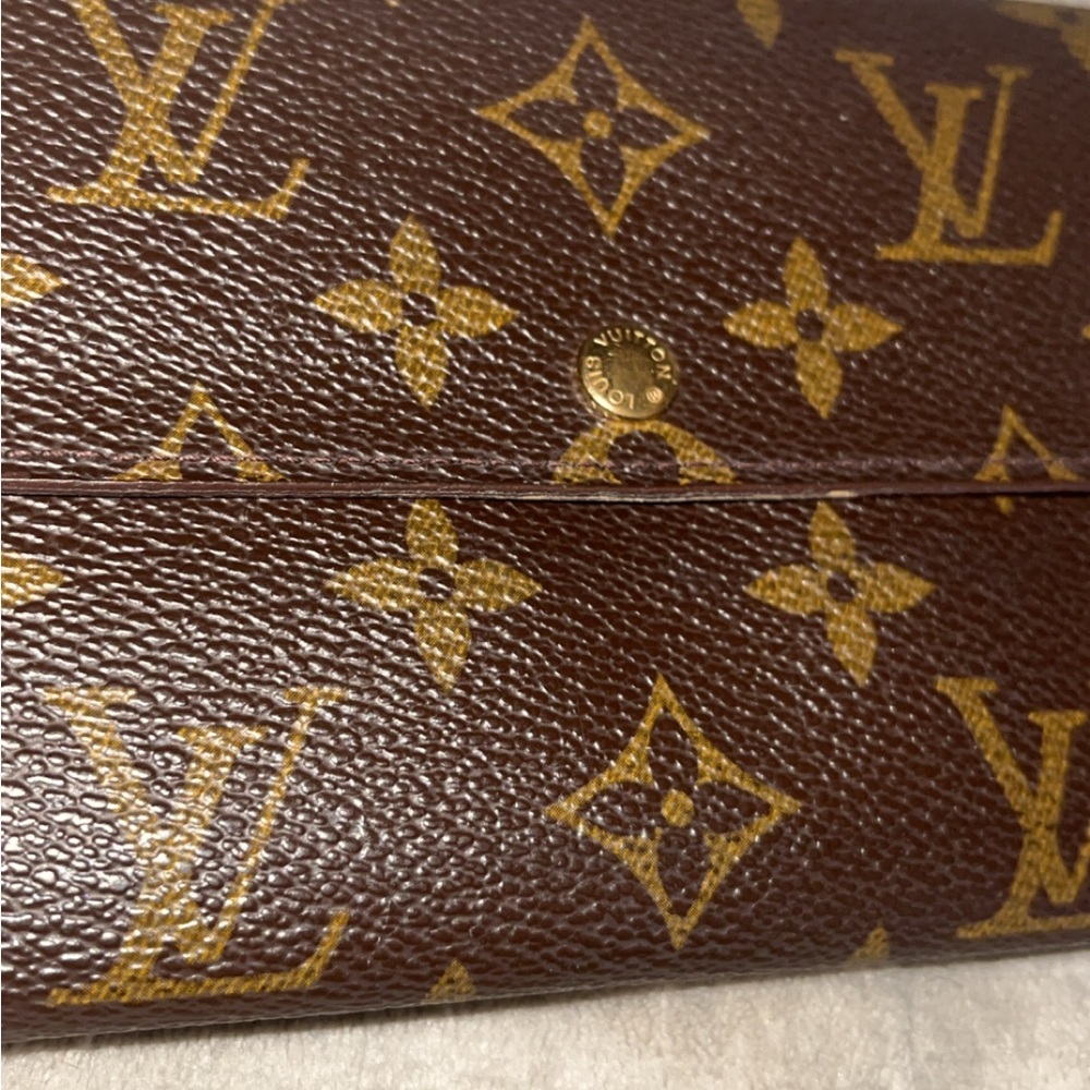 Louis Vuitton Dark Brown Monogram Wallet - Picture 7 of 16